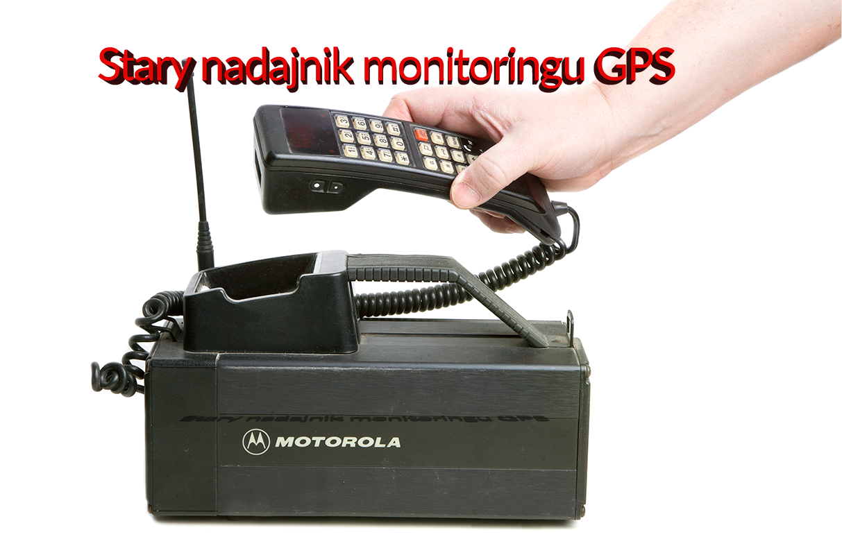 Stary nadajnik monitoringu GPS